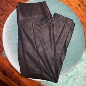 Nine West Leather “look”  shaping leggings
